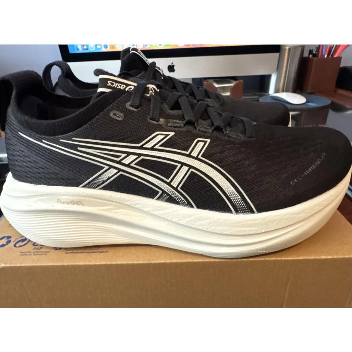 Asics shoes - ASICS GEL-NIMBUS 27 - 1012B753-002 - Black 14