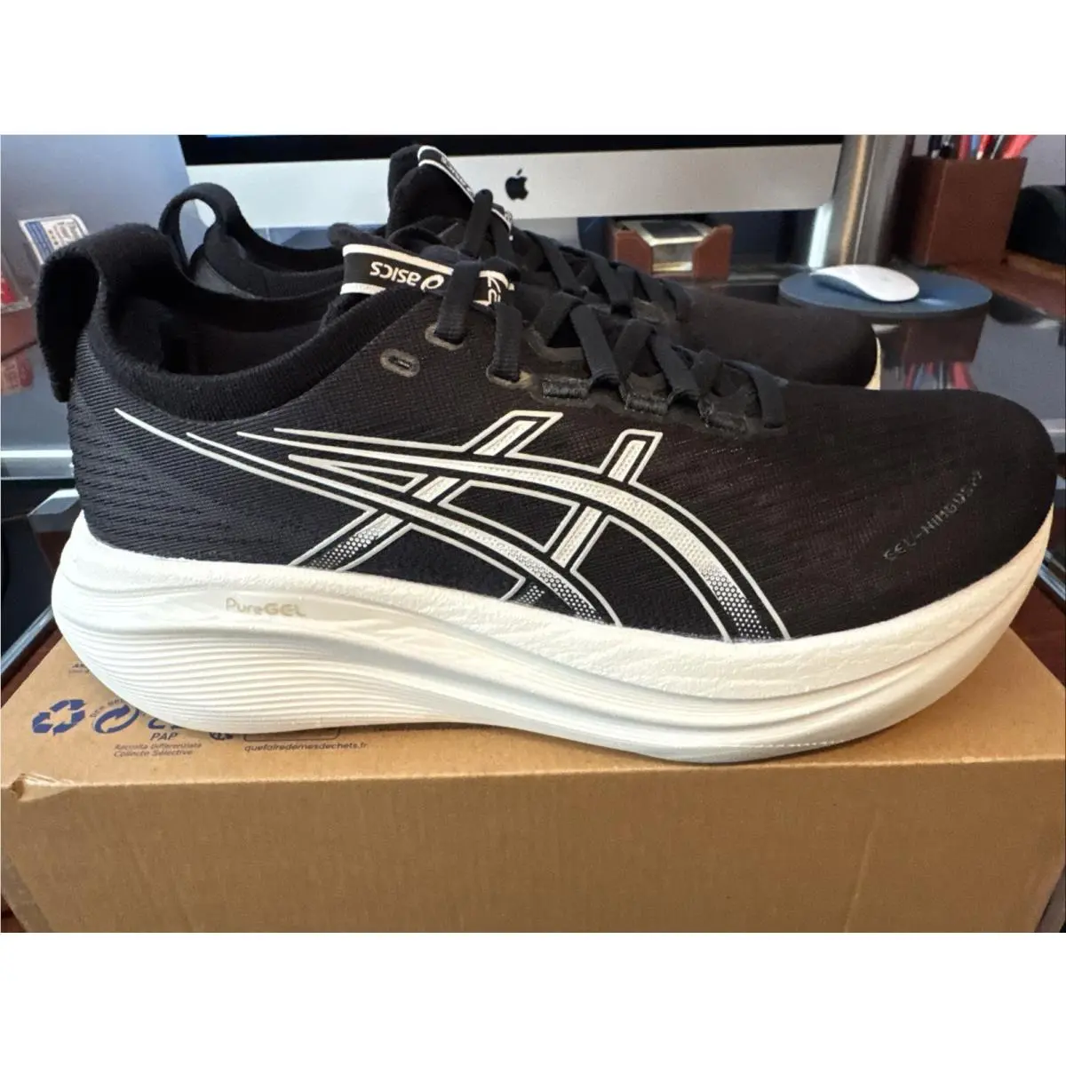Asics shoes - ASICS GEL-NIMBUS 27 - 1012B753-002 - Black 17