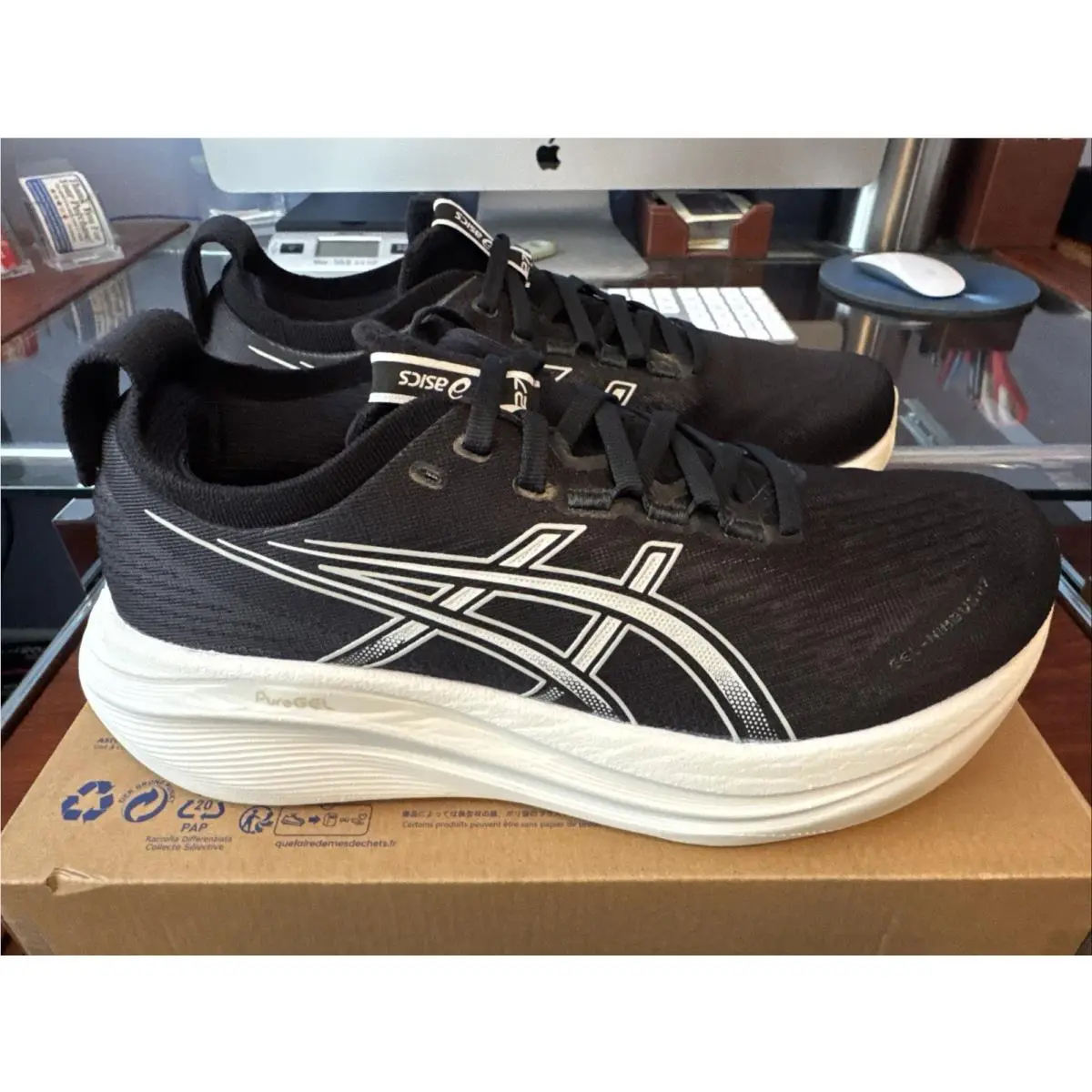 Asics shoes - ASICS GEL-NIMBUS 27 - 1012B753-002 - Black 0