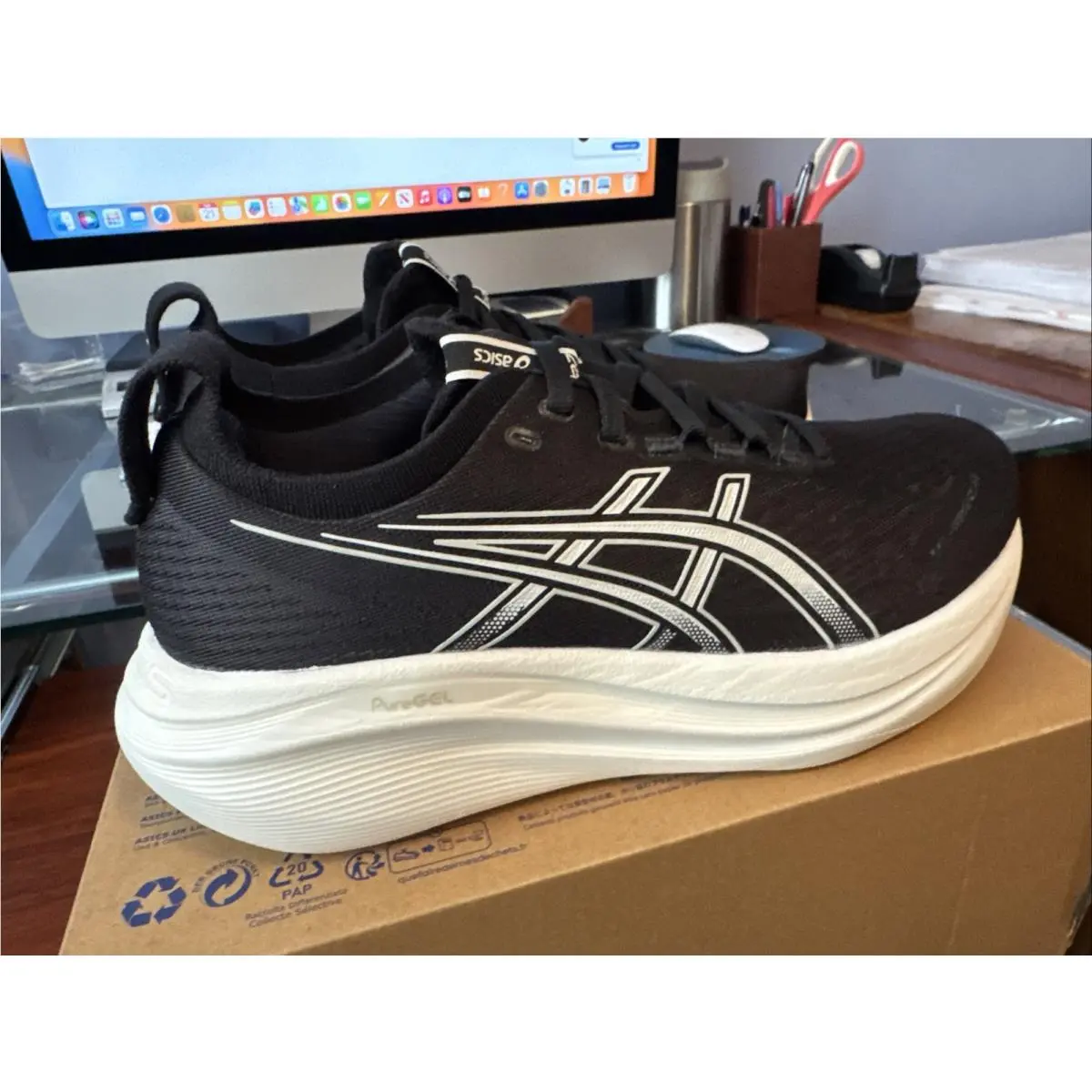 Asics shoes - ASICS GEL-NIMBUS 27 - 1012B753-002 - Black 5