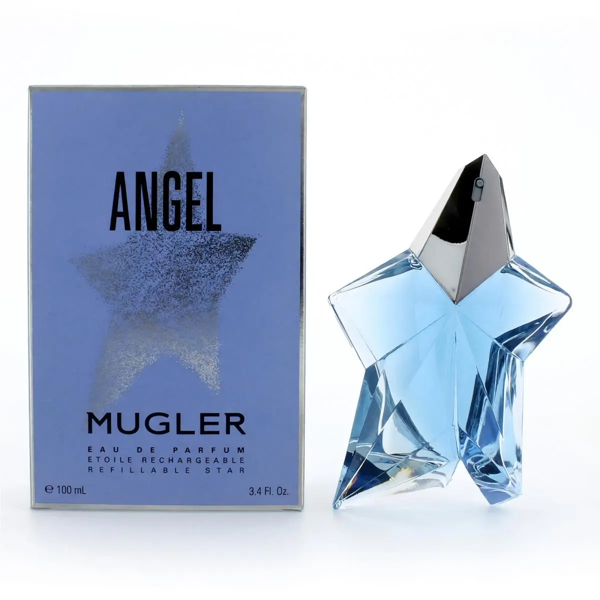 Angel by Thierry Mugler 3.4 oz Edp Spray Refillable Star For Women