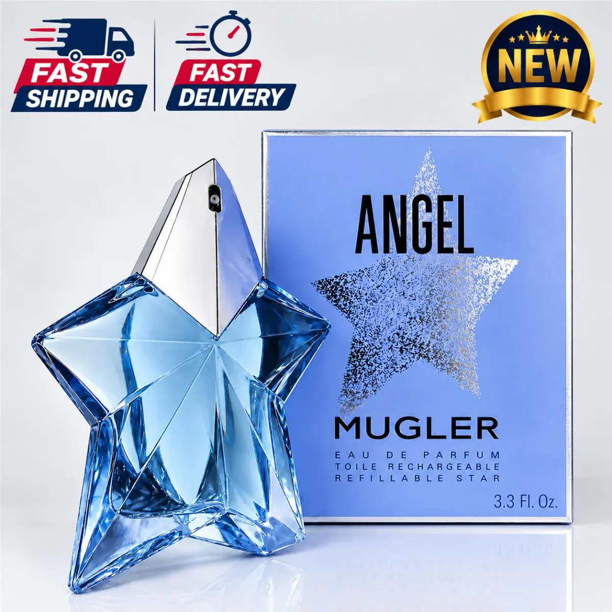 Angel by Thierry Mugler 3.3 oz Edp Spray For Women Perfume 100ml
