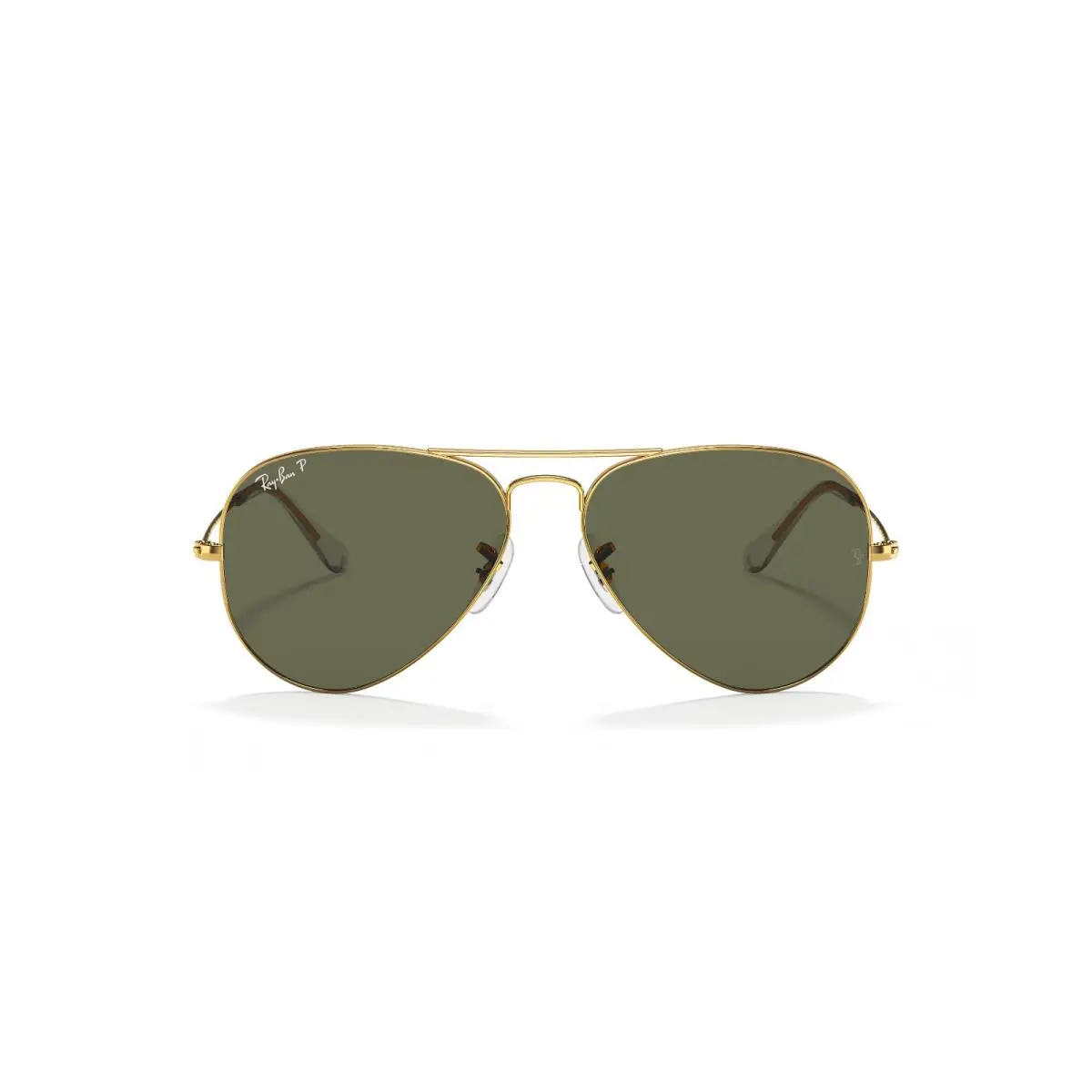 Ray-ban Aviator Classic RB3025 Sunglasses Men`s Polished Lens Gold Frame GBO3972