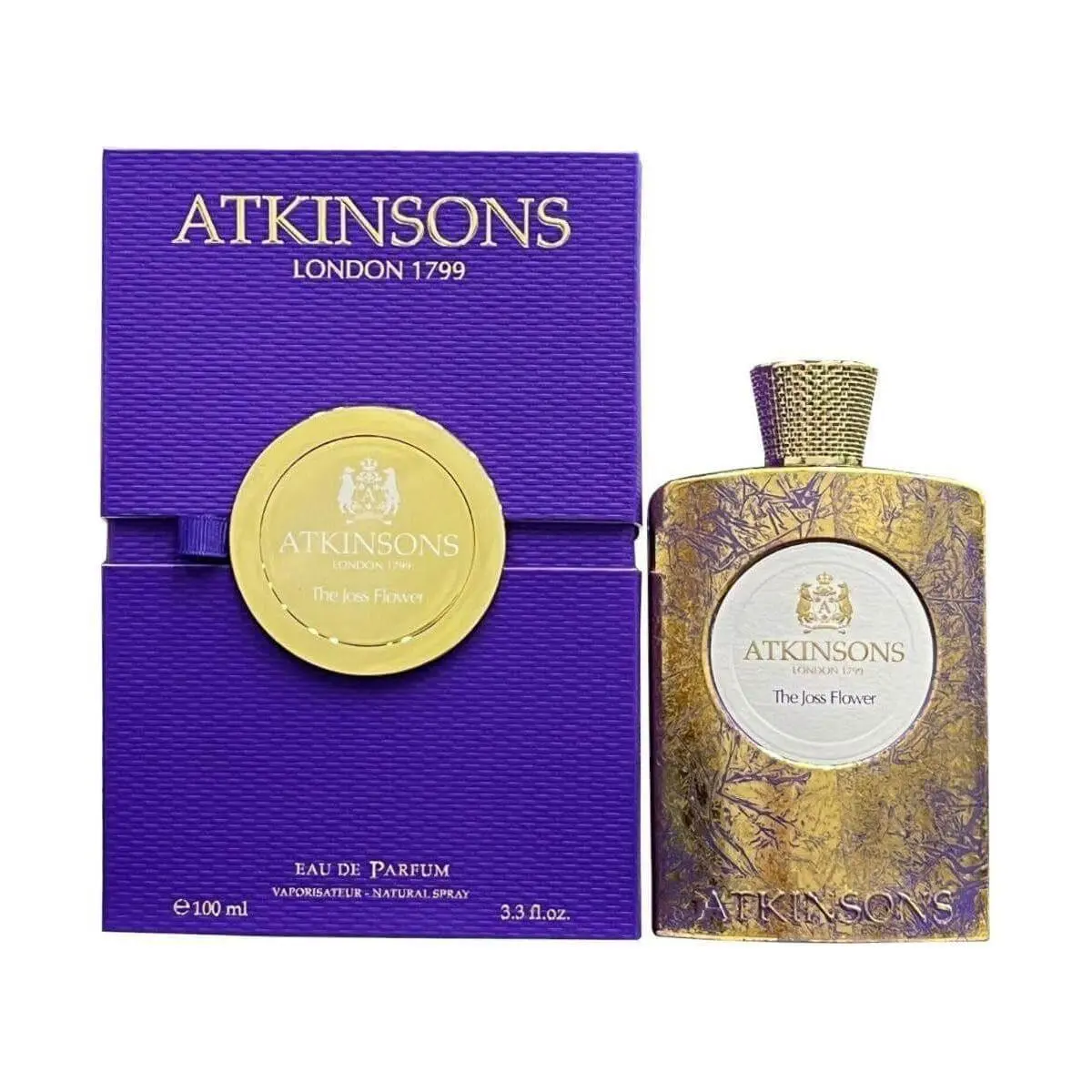 The Joss Flower by Atkinsons Perfume For Unisex Edp 3.3 / 3.4 oz