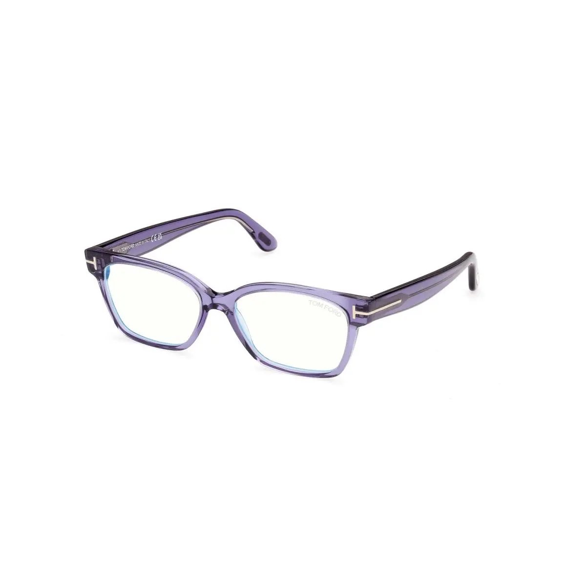 Tom Ford FT 6171-B Shiny Lilac / 078 Size 53 Eyeglasses