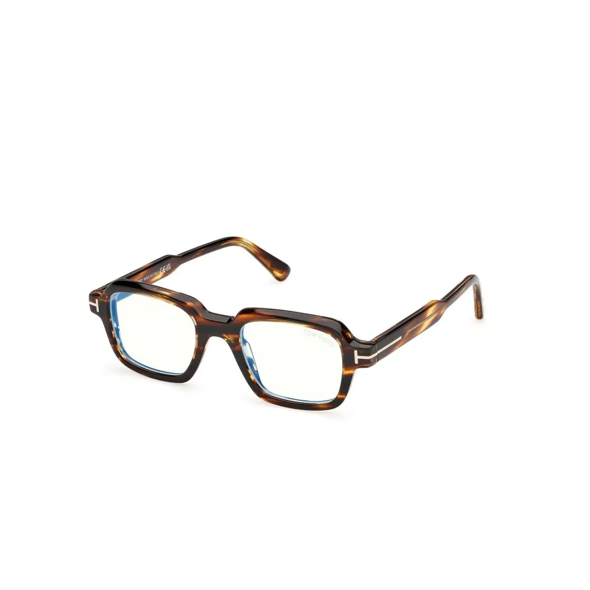 FT 6123-B Coloured Havana / 055 Size 48 Eyeglasses by Tom Ford