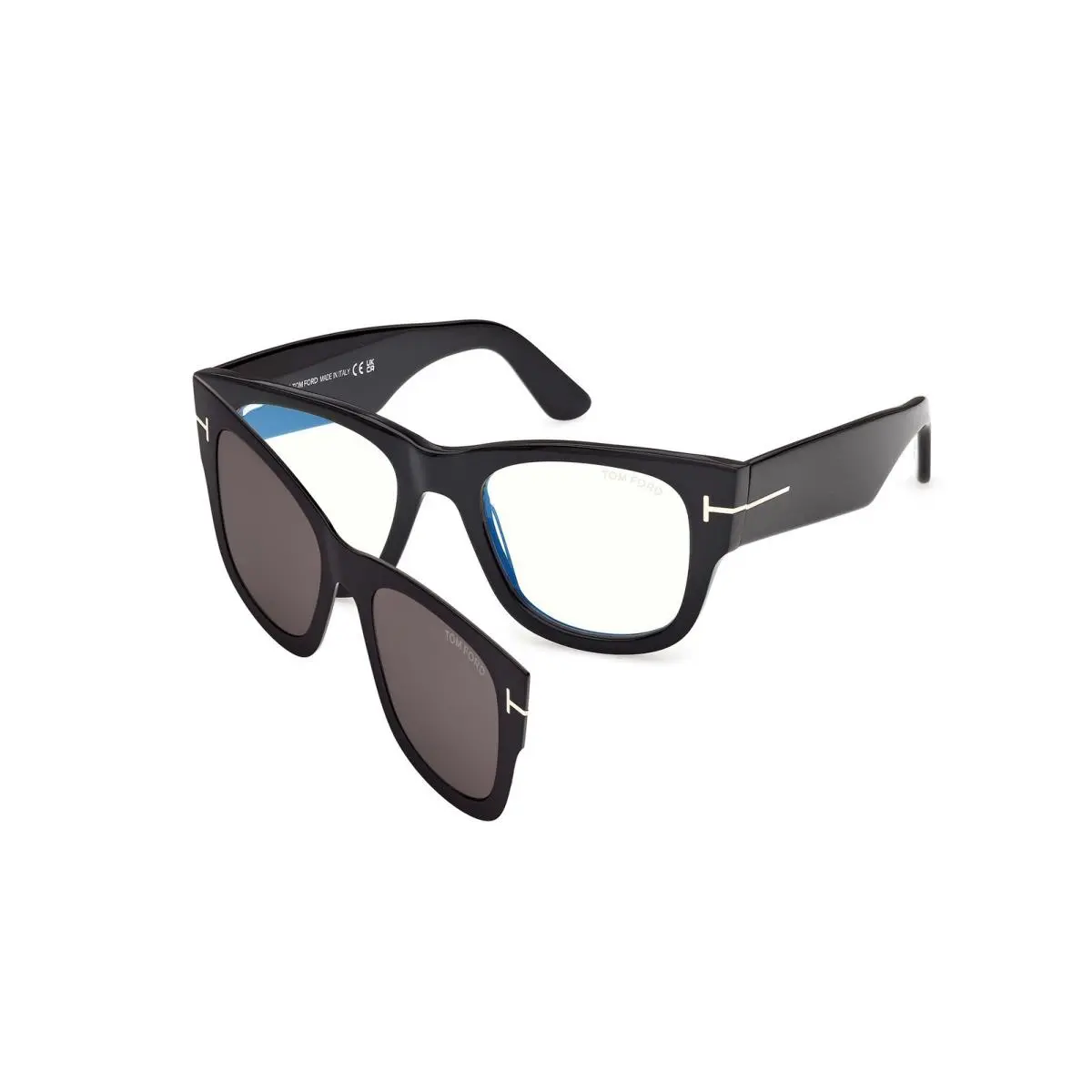 Tom Ford FT 6099-B Shiny Black / 001 Size 51 Eyeglasses