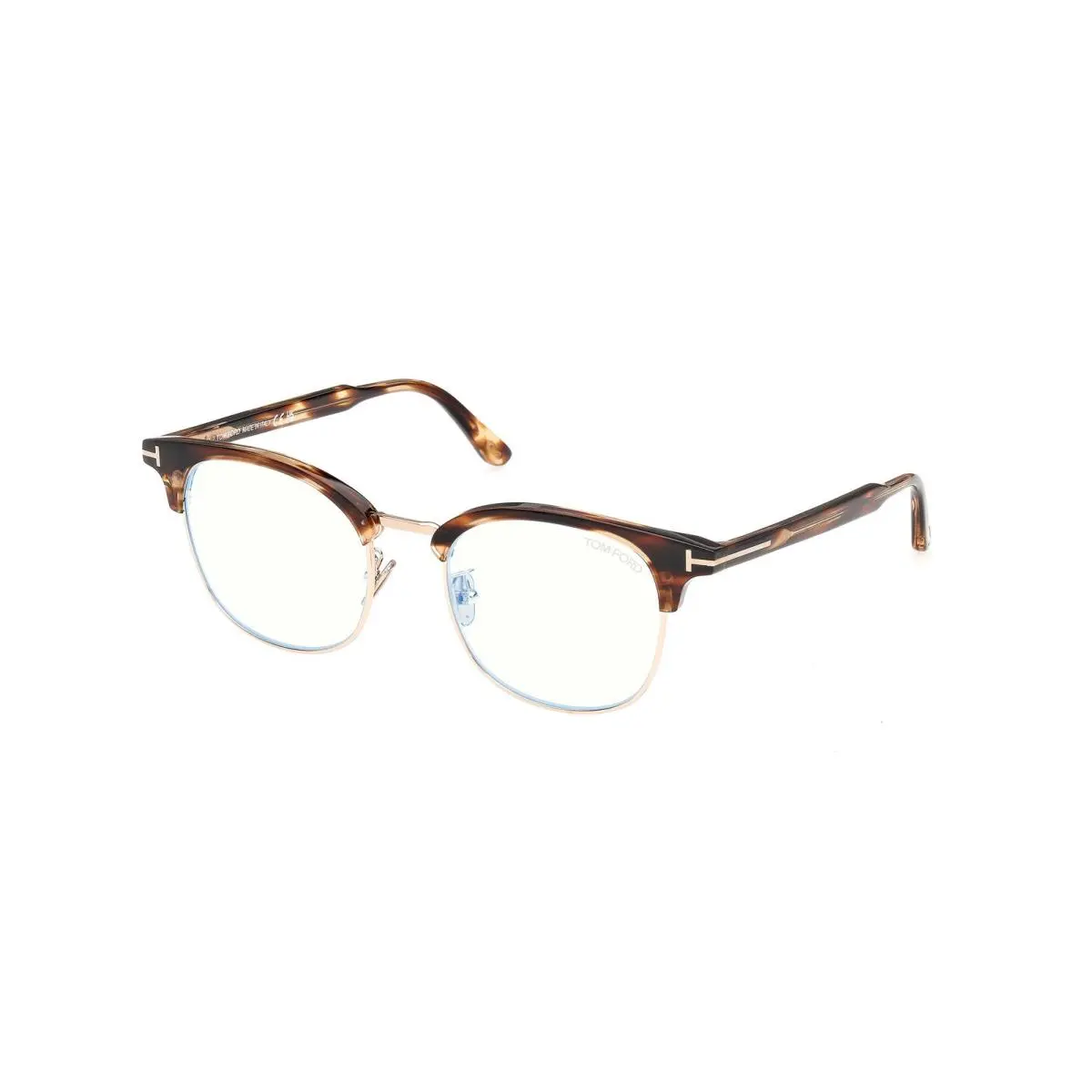 Tom Ford FT 6151-D-B Coloured Havana / 055 Size 54 Eyeglasses