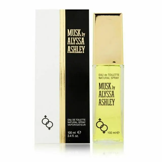 Musk by Houbigant Eau De Toilette Spray 3.4 oz by Alyssa Ashley