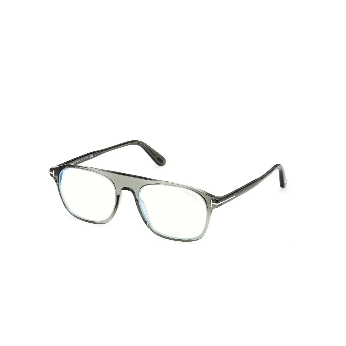 Tom Ford FT 6167-B Shiny Light Green / 093 Size 53 Eyeglasses