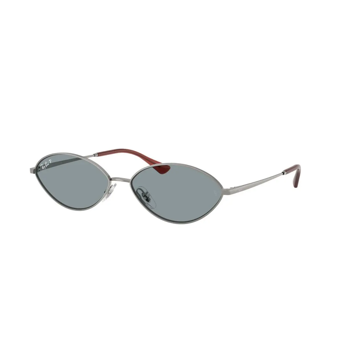 Ray-ban RB 3757 Gunmetal / Azure Polar 004/2V Size 56 Sunglasses by Ray-Ban