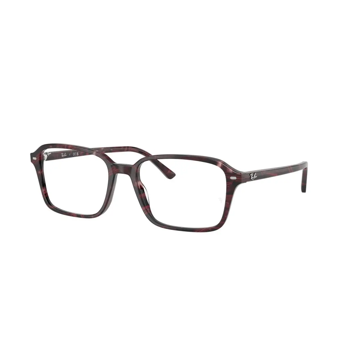 Ray-ban Optical RX 5431 Transparent Fantasy Violet/red 8393 Size 54 Eyeglasses by Ray-Ban