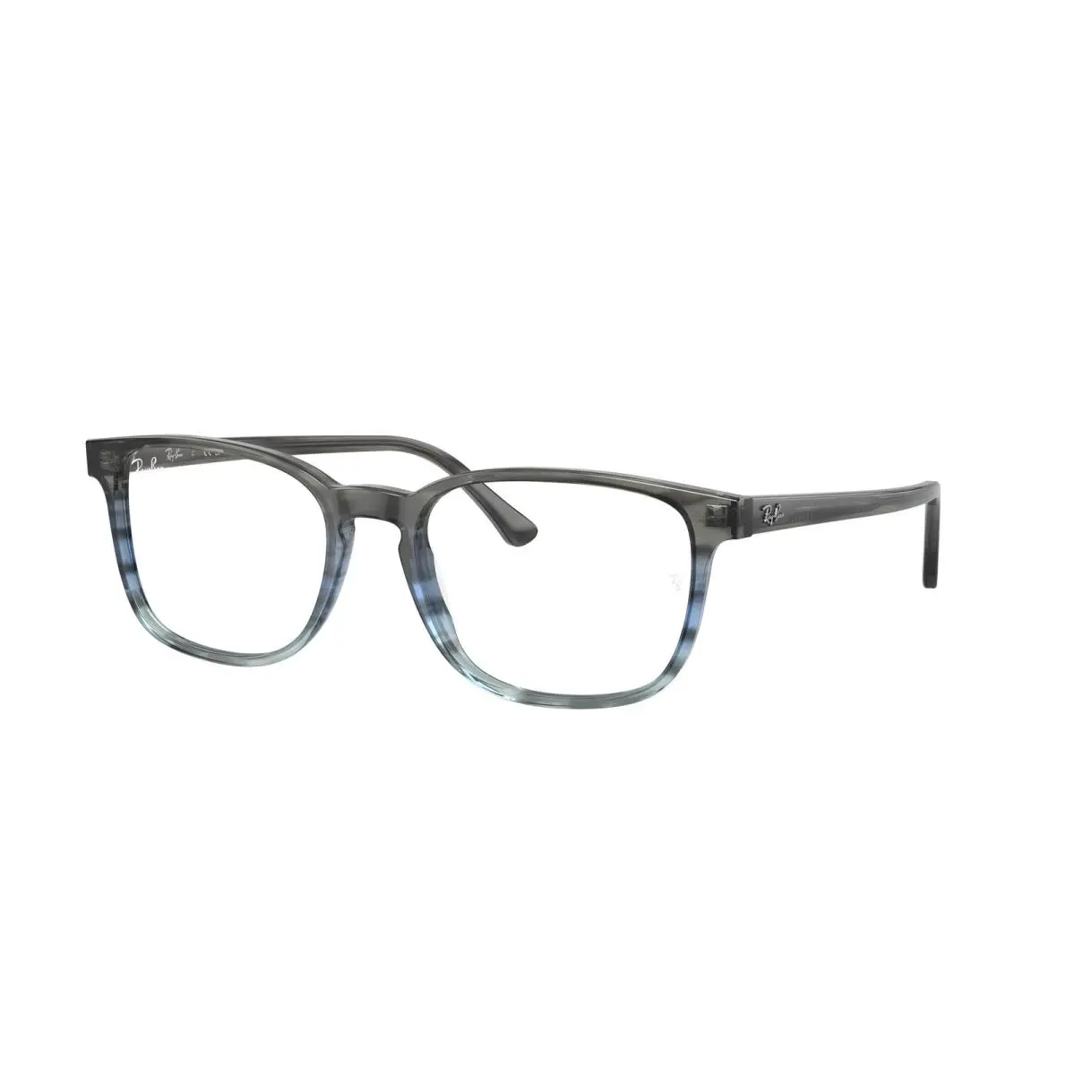Ray-ban Optical RX 5418 Striped Gray Gradient Blue 8254 Size 56 Eyeglasses by Ray-Ban