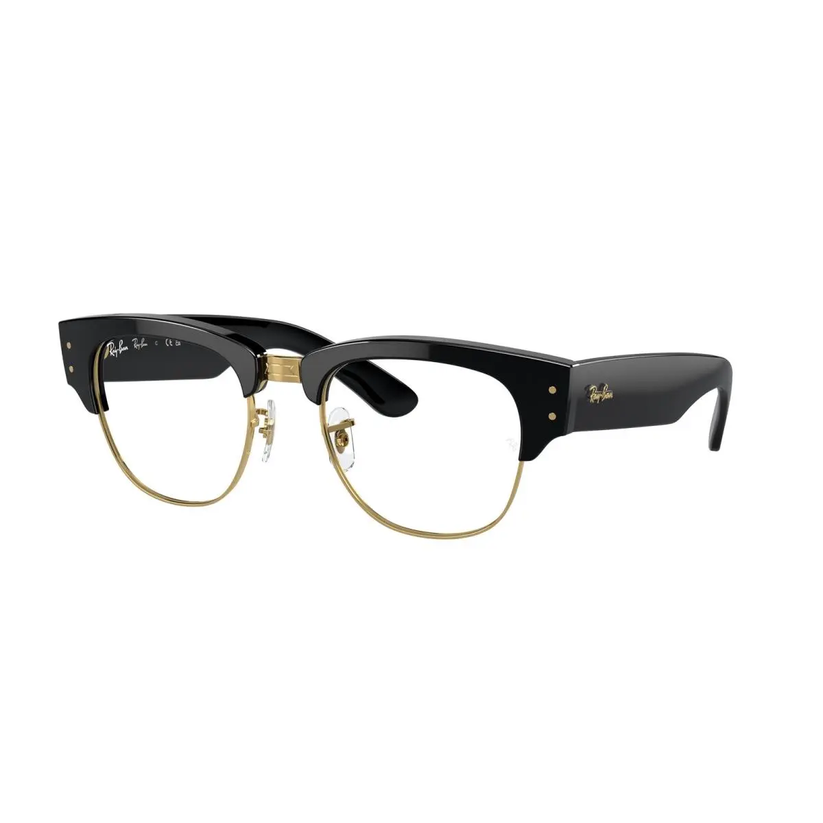 Ray-ban Optical RX 316 V Mega Clubmaster Black On Arist 2000 Size 50 Eyeglasses by Ray-Ban