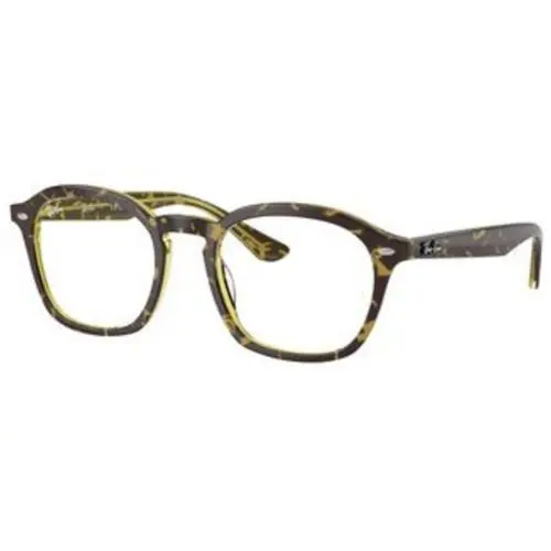 Ray-ban Optical RX 5451 F Havana On Transparent Green 8487 Size 50 Eyeglasses by Ray-Ban