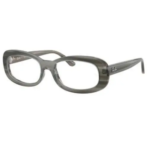 Ray-ban Optical RX 2221 V Striped Grey / Demo Lens 8453 Size 51 Eyeglasses by Ray-Ban