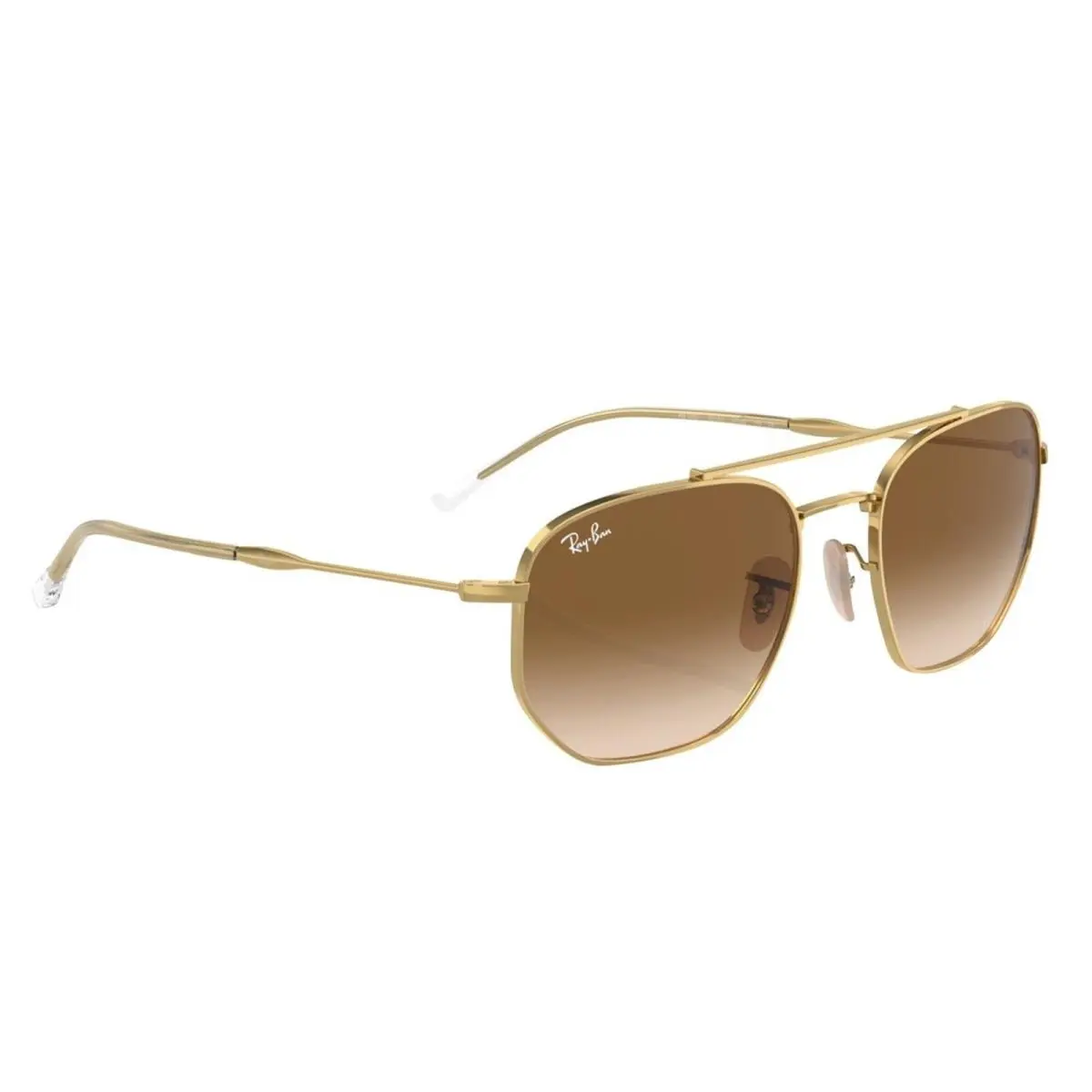 Ray-ban Sunglasses RB 3707 001/51 54-20 140 Gold Frame Brown Gradient Lenses