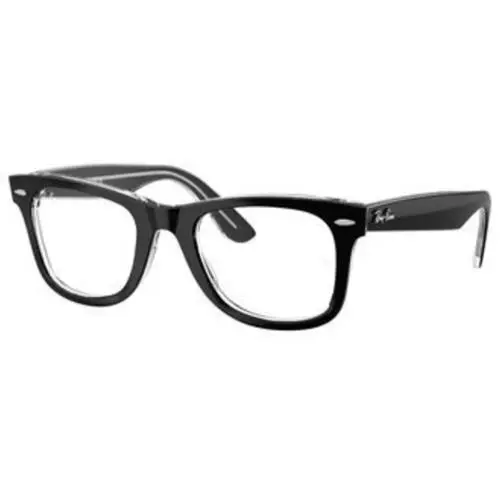 Ray-ban Optical RX 4340 V Black On Transparent 2034 Size 50 Eyeglasses