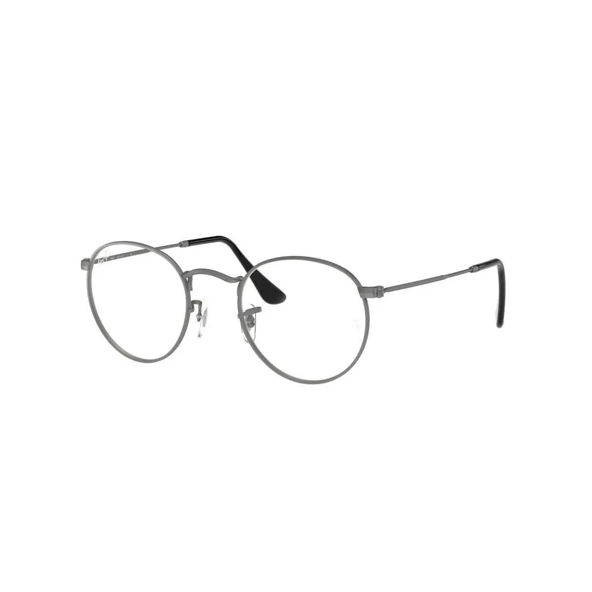 Ray-ban Optical RX 3447 V Round Metal Matte Gunmetal 2620 Size 53 Eyeglasses by Ray-Ban