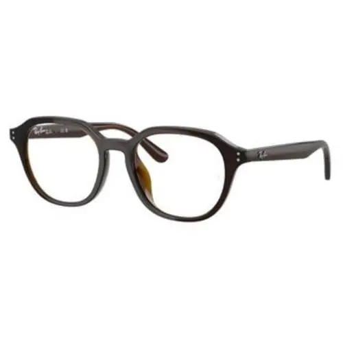 Ray-ban Optical RX 7259 D Transparent Brown Demo Lens 8502 Size 52 Eyeglasses by Ray-Ban