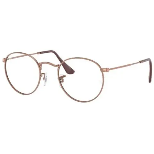 Ray-ban Optical RX 3447 V Round Metal Rose Gold 3094 Size 47 Eyeglasses by Ray-Ban