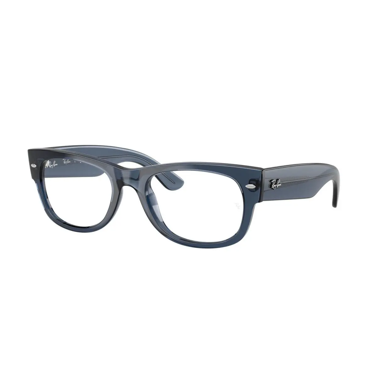 Ray-ban Optical RX 0832 V Transaprent Dark Blue 8223 Size 52 Eyeglasses by Ray-Ban