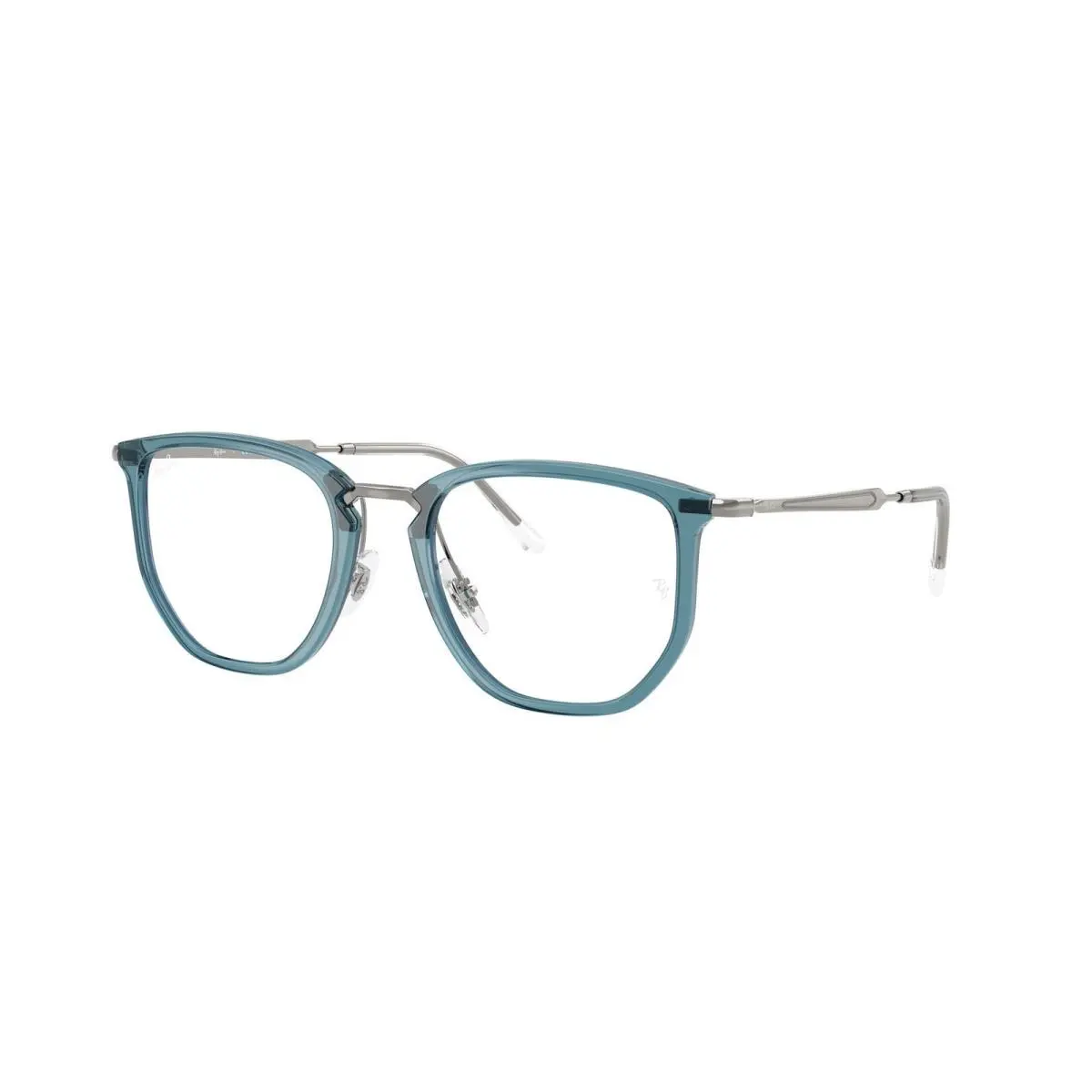 Ray-ban Optical RX 4451 V Transparent Blue Demo Lens 8426 Size 50 Eyeglasses by Ray-Ban