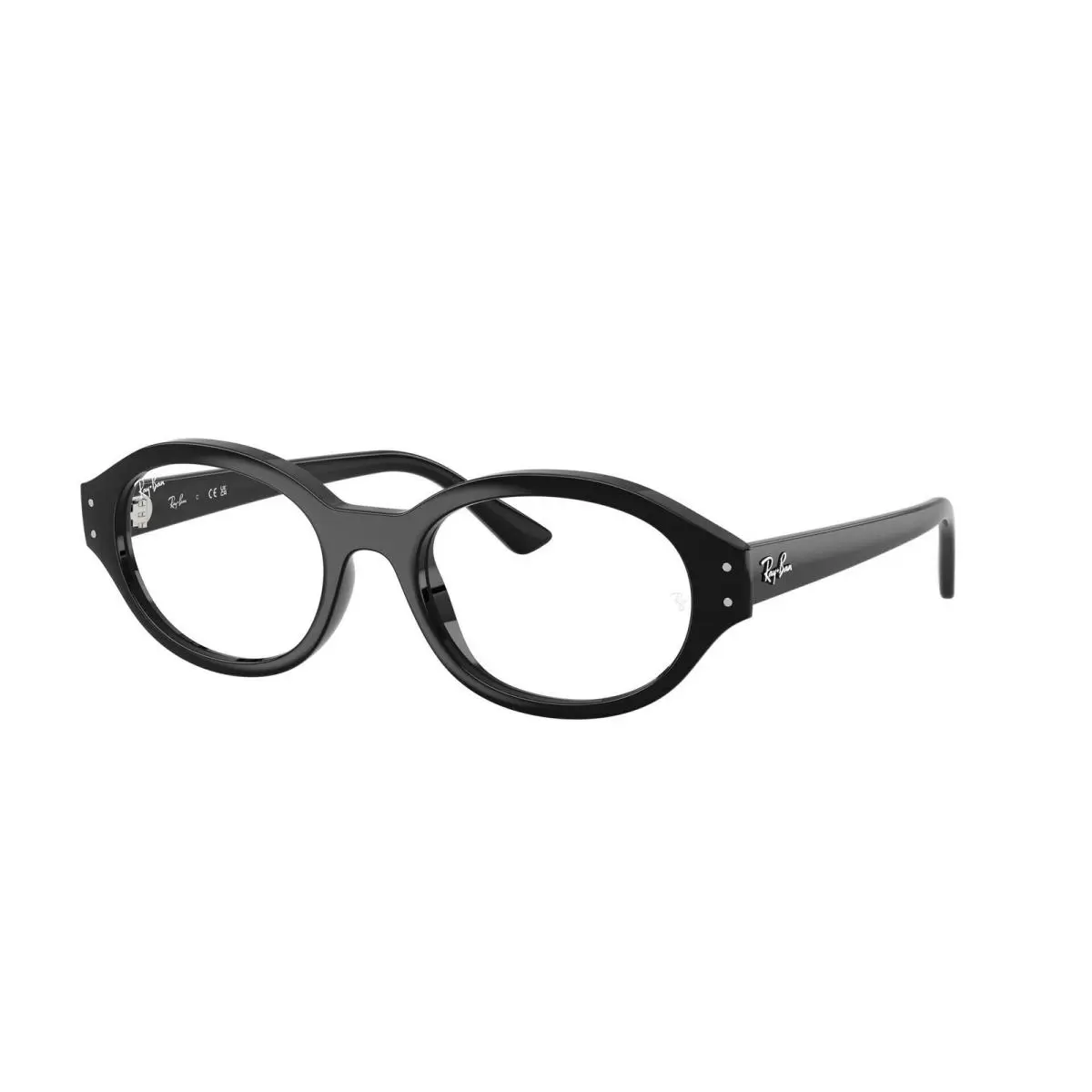 Ray-ban Optical RX 7257 Black Demo Lens 8260 Size 52 Eyeglasses by Ray-Ban