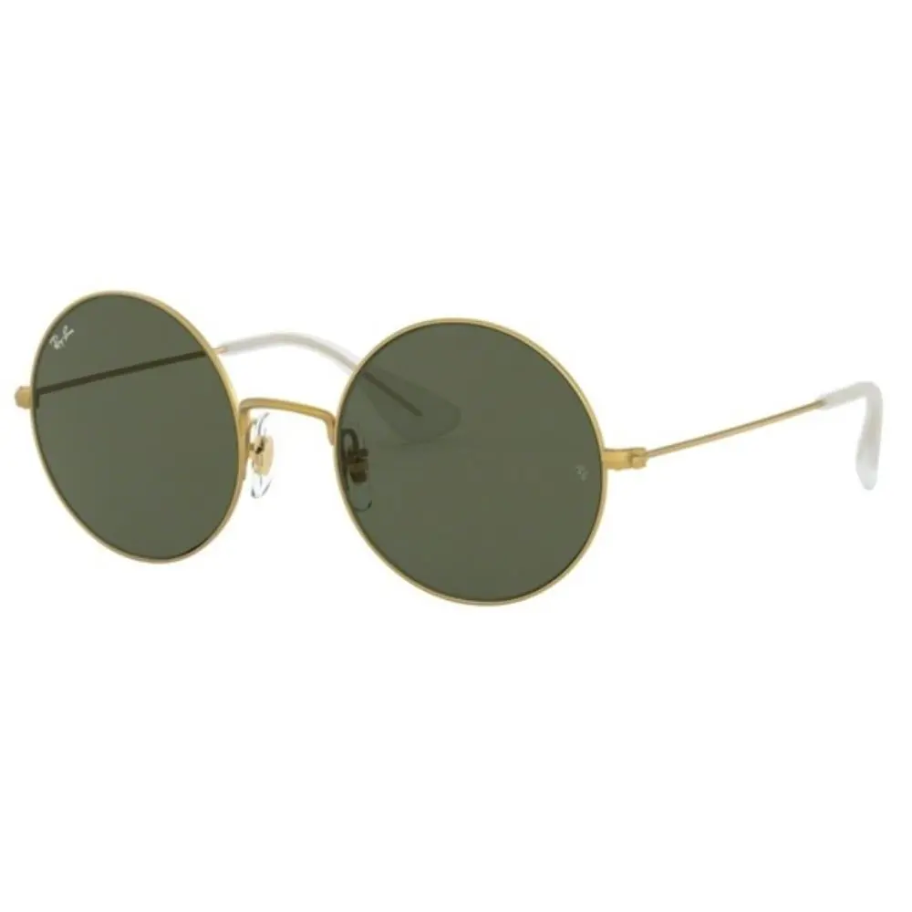 Ray-ban Ja-jo Gold Mat Round G-15 RB3592 901371 Sunglasses by Ray-Ban