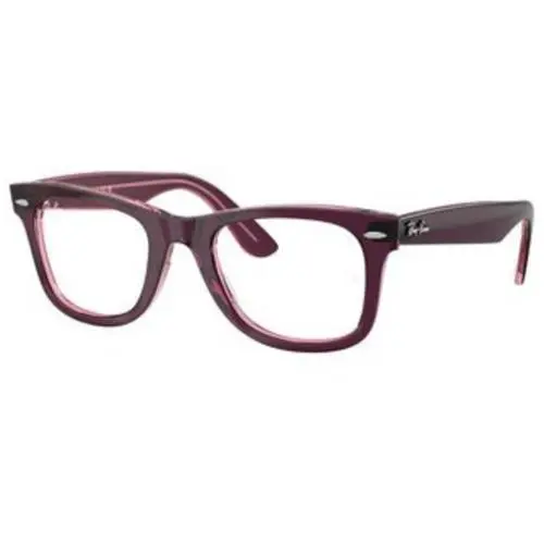 Ray-ban Optical RX 4340 V Violet On Transparent Pink 8364 Size 50 Eyeglasses by Ray-Ban