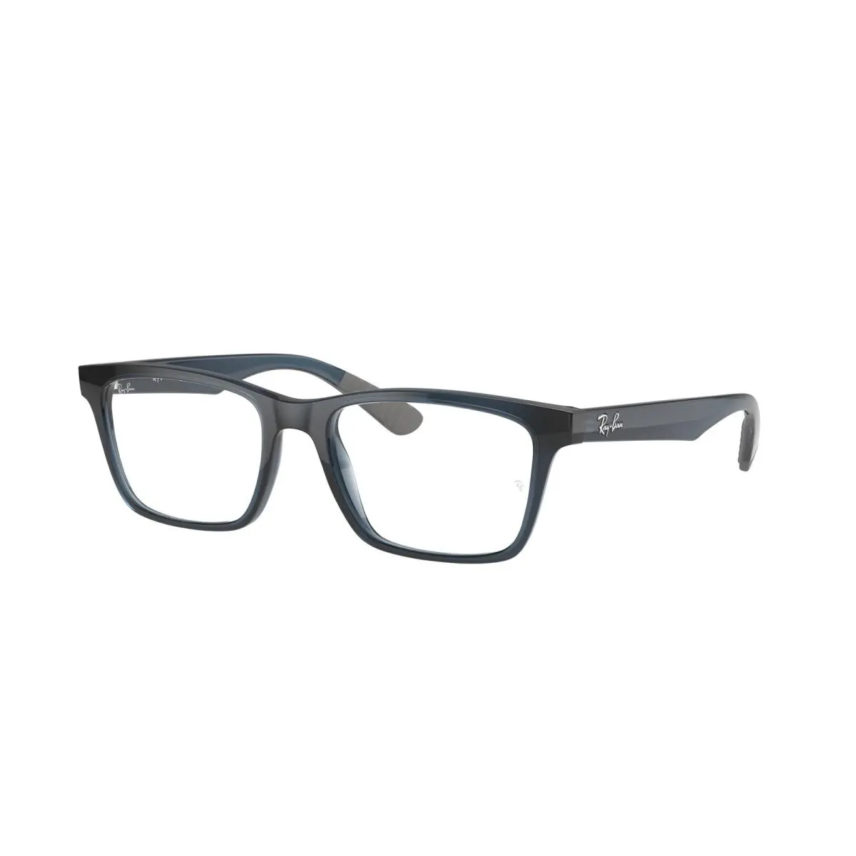 Ray-ban Optical RX 7025 Transparent Grey/blue 5719 Size 57 Eyeglasses