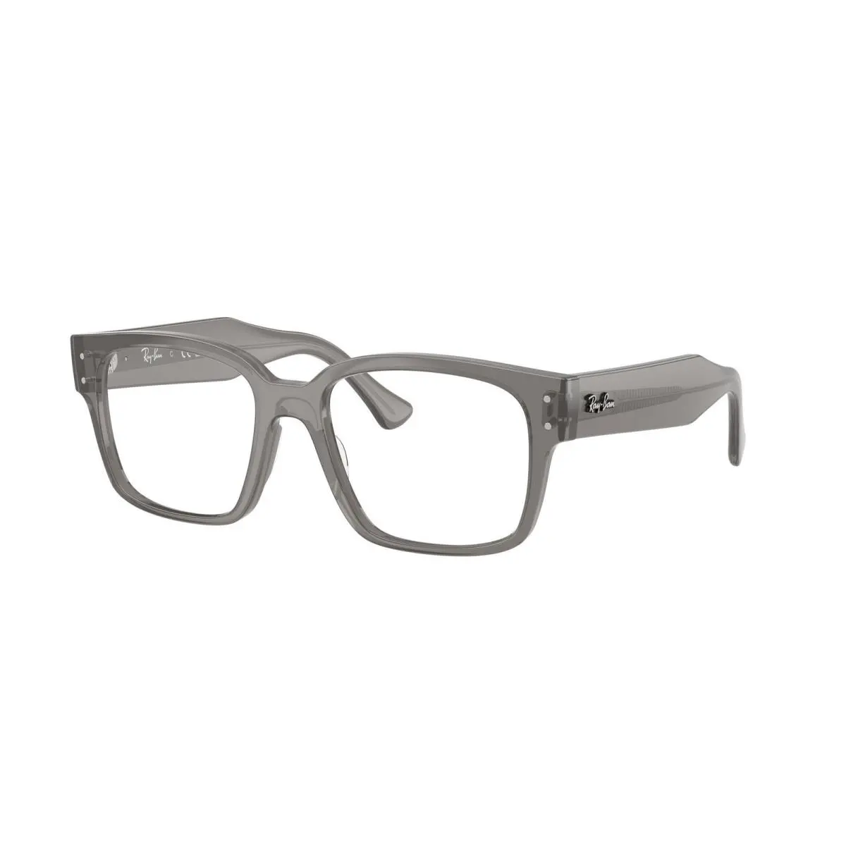 Ray-ban Optical RX 7256 Transparent Grey Demo Lens 8431 Size 53 Eyeglasses by Ray-Ban