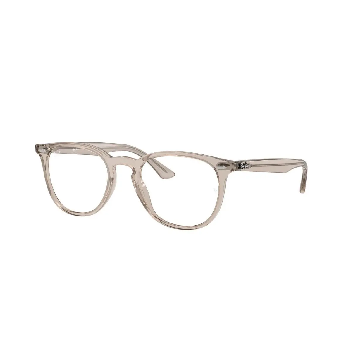 Ray-ban Optical RX 7159 F Transparent Beige / Demo Lens 8449 Size 52 Eyeglasses by Ray-Ban