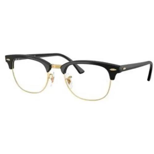 Ray-ban Optical RX 5154 Black On Gold / Demo Lens 5784 Size 53 Eyeglasses by Ray-Ban