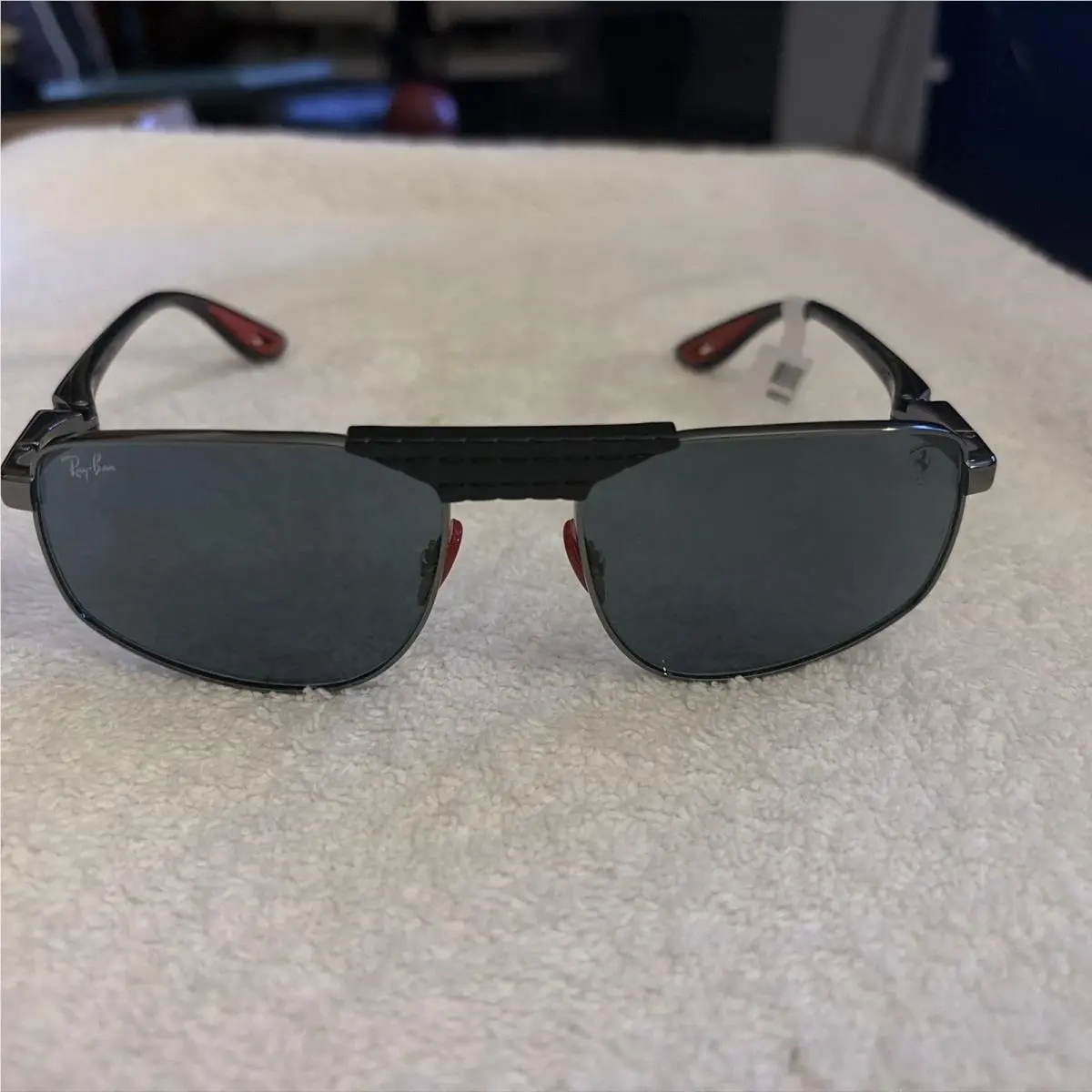 Ray Ban Sunglasses Ferrari Scuderia 3776-M-F001/R5 Size 58-18-145