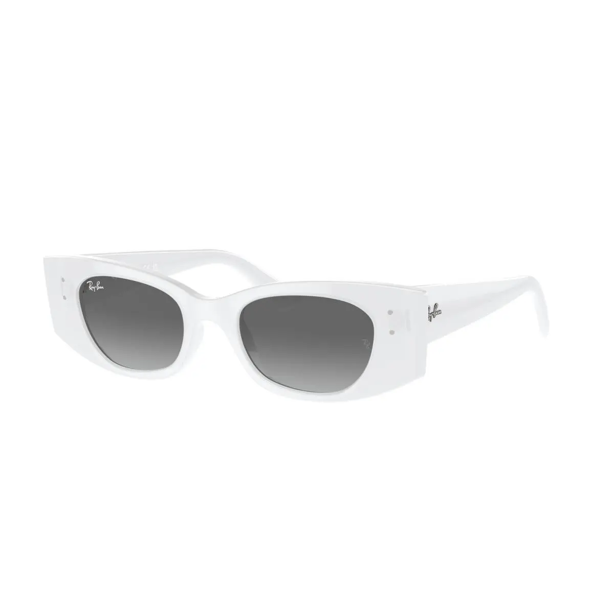 Ray-ban RB 4427 Kat White Grey Gradient 675911 Size 49 Sunglasses