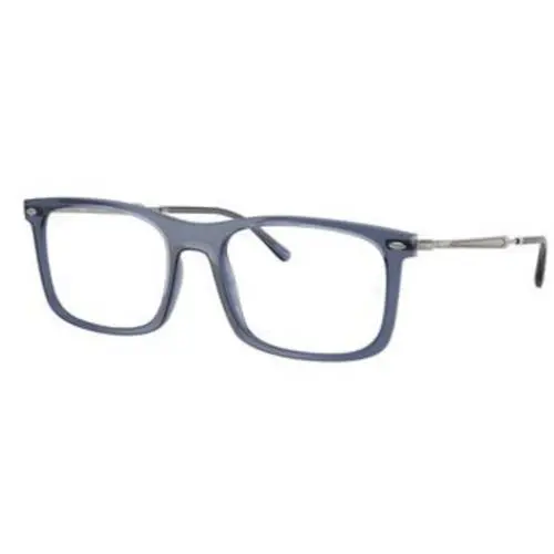 Ray-ban Optical RX 7260 Transparent Blue Demo Lens 8462 Size 54 Eyeglasses by Ray-Ban