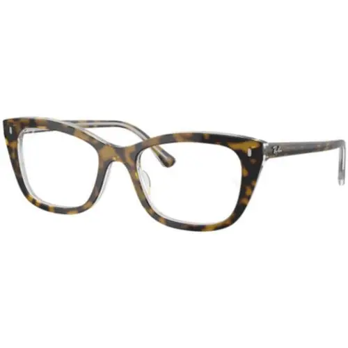 Ray-ban Optical RX 5433 Havana On Transparent 5082 Size 50 Eyeglasses by Ray-Ban