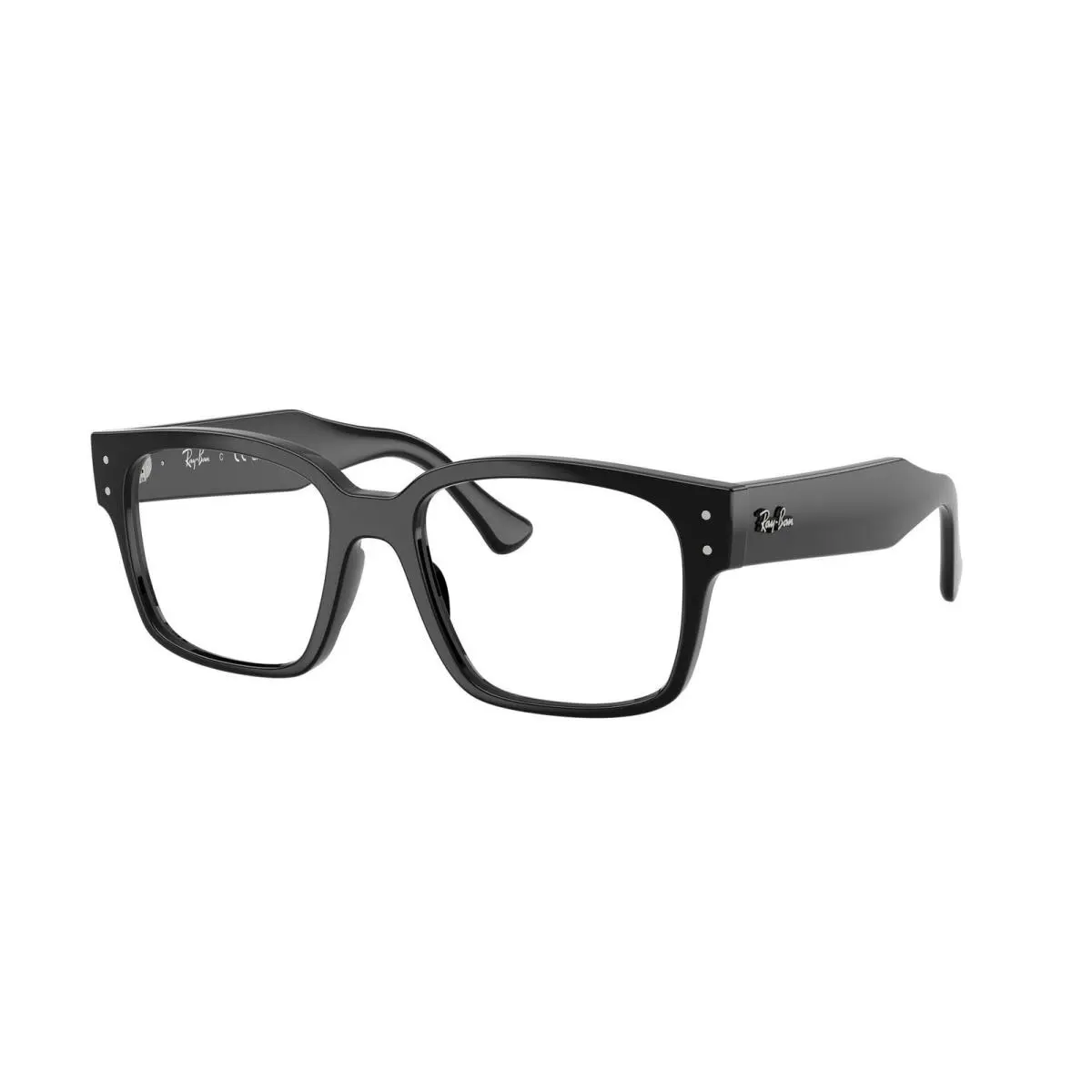 Ray-ban Optical RX 7256 Black Demo Lens 8260 Size 53 Eyeglasses by Ray-Ban