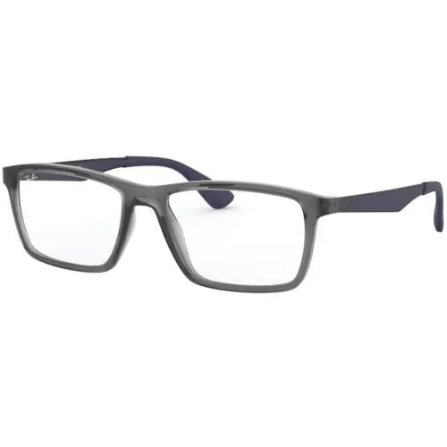 Ray-ban Optical RX 7056 Transparent Grey 5814 Size 53 Eyeglasses