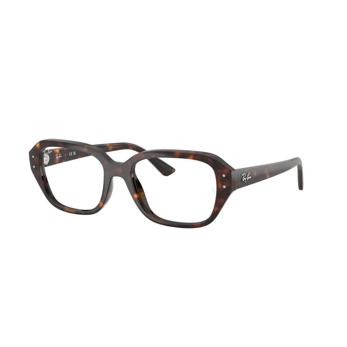 Ray-ban Optical RX 7258 Havana Demo Lens 8320 Size 53 Eyeglasses by Ray-Ban