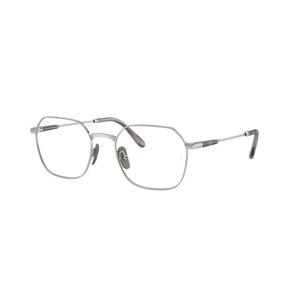 Ray-ban Optical RX 8794 Jim Titanium Silver 1002 Size 53 Eyeglasses by Ray-Ban