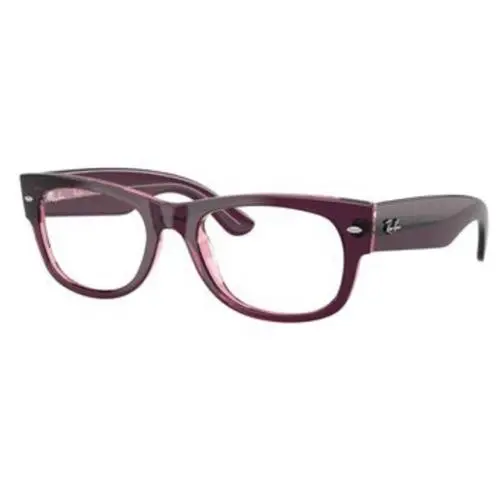 Ray-ban Optical RX 0832 V Violet On Transparent Pink 8364 Size 52 Eyeglasses by Ray-Ban