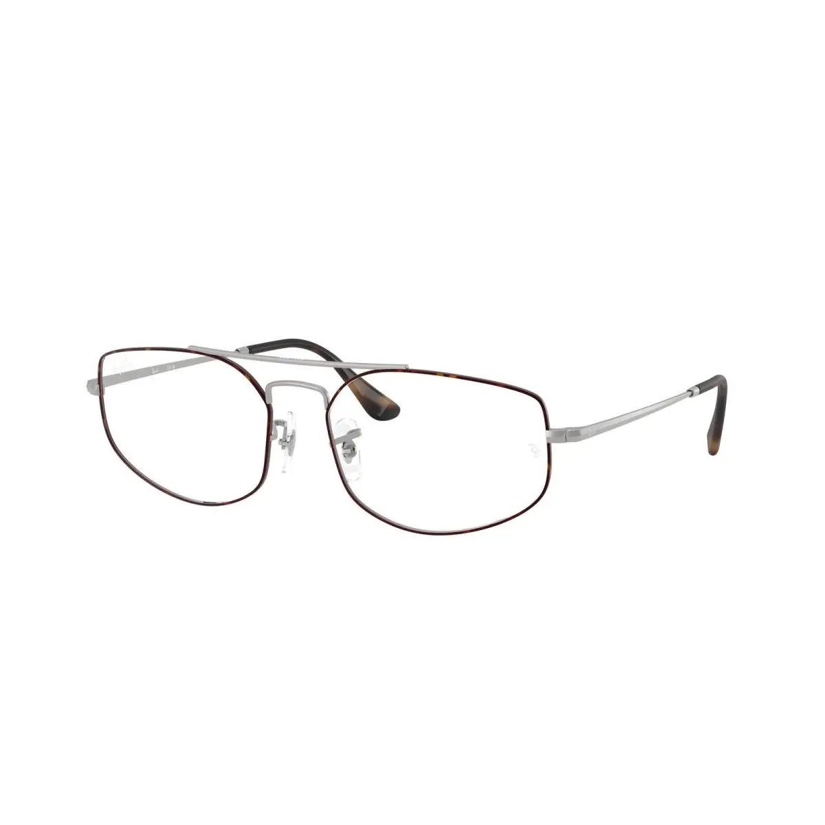 Ray-ban Optical RX 6545 Matte Havana On Silver 3194 Size 58 Eyeglasses by Ray-Ban