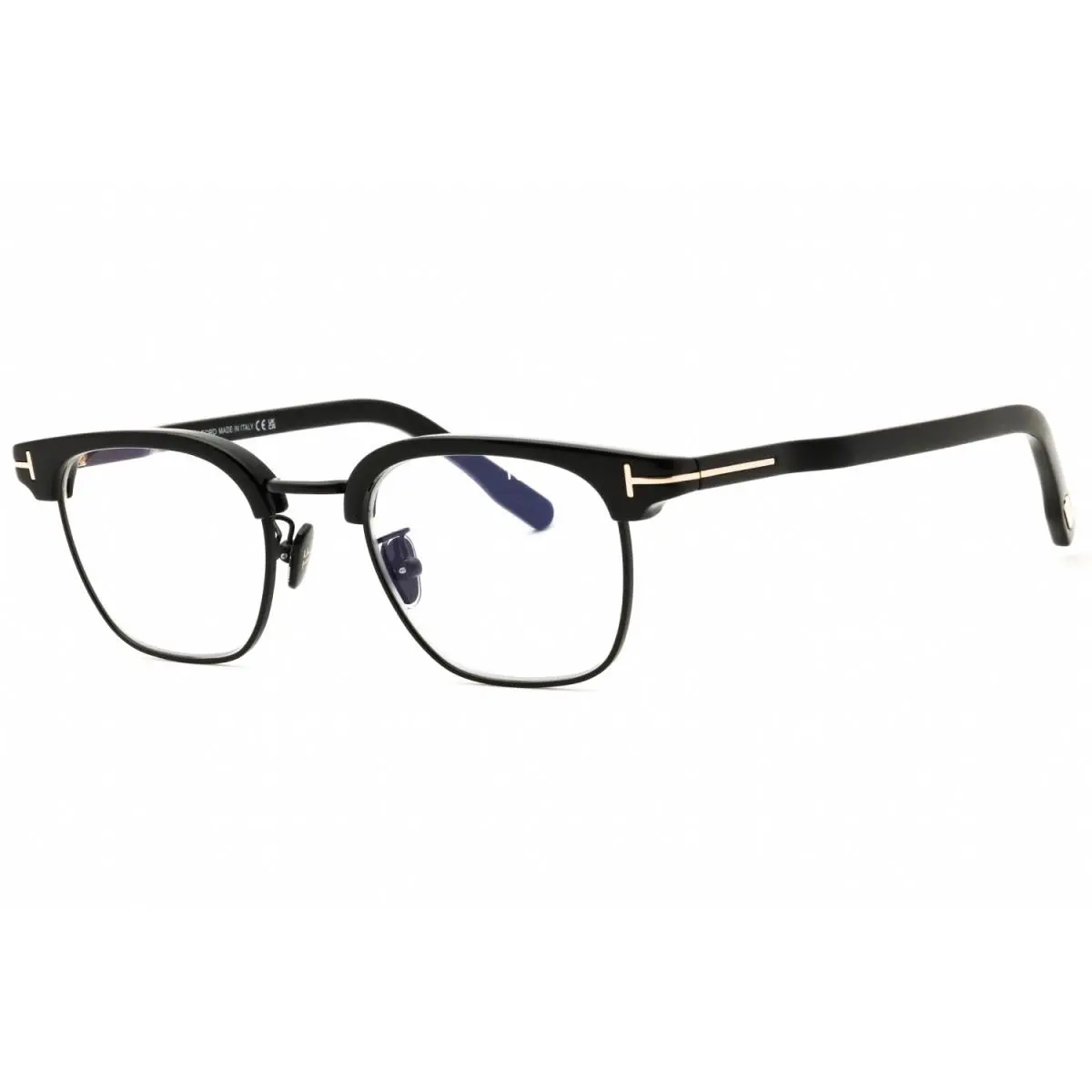 FT5932-D-B 001 Eyeglasses Shiny Black Clear Frame 47mm by Tom Ford
