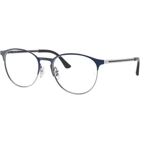 Ray-ban Optical RX 6375 Blue On Gunmetal 2981 Size 53 Eyeglasses by Ray-Ban