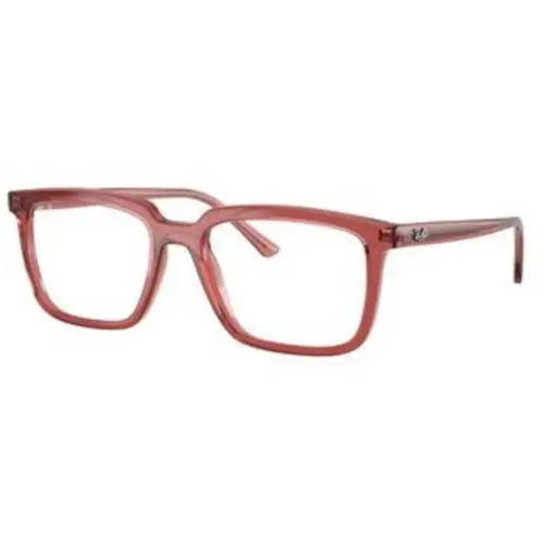 Ray-ban Optical RX 7239 Transparent Red Demo Lens 8510 Size 52 Eyeglasses