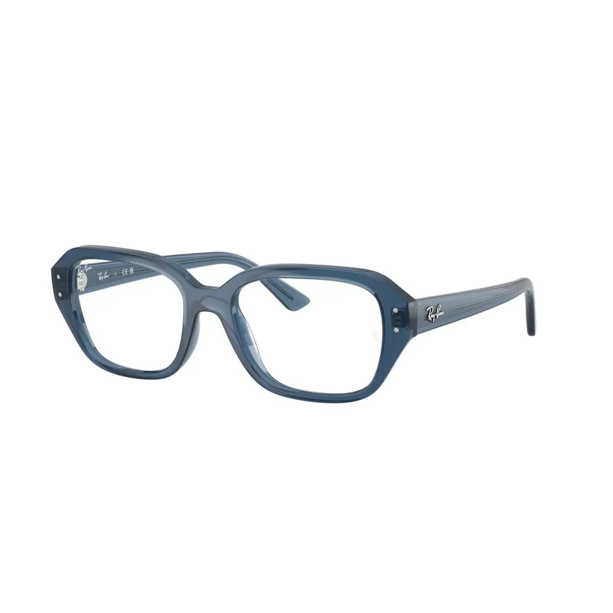 Ray-ban Optical RX 7258 Light Blue / Demo Lens 8434 Size 53 Eyeglasses