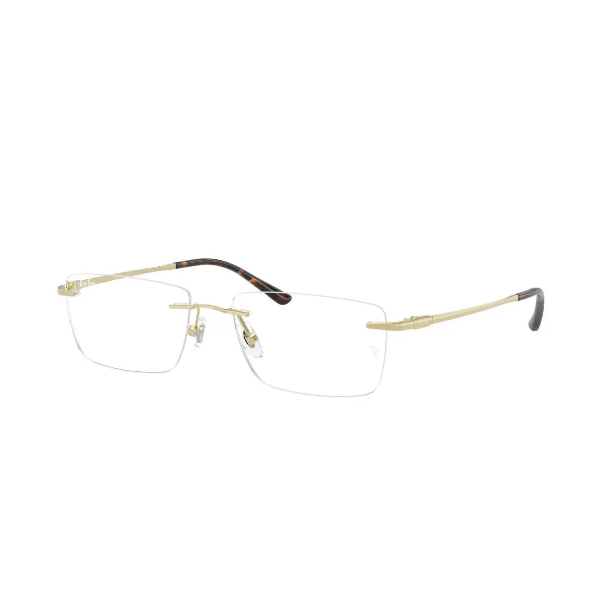 Ray-ban Optical RX 8781 D Light Gold Demo Lens 1251 Size 56 Eyeglasses by Ray-Ban