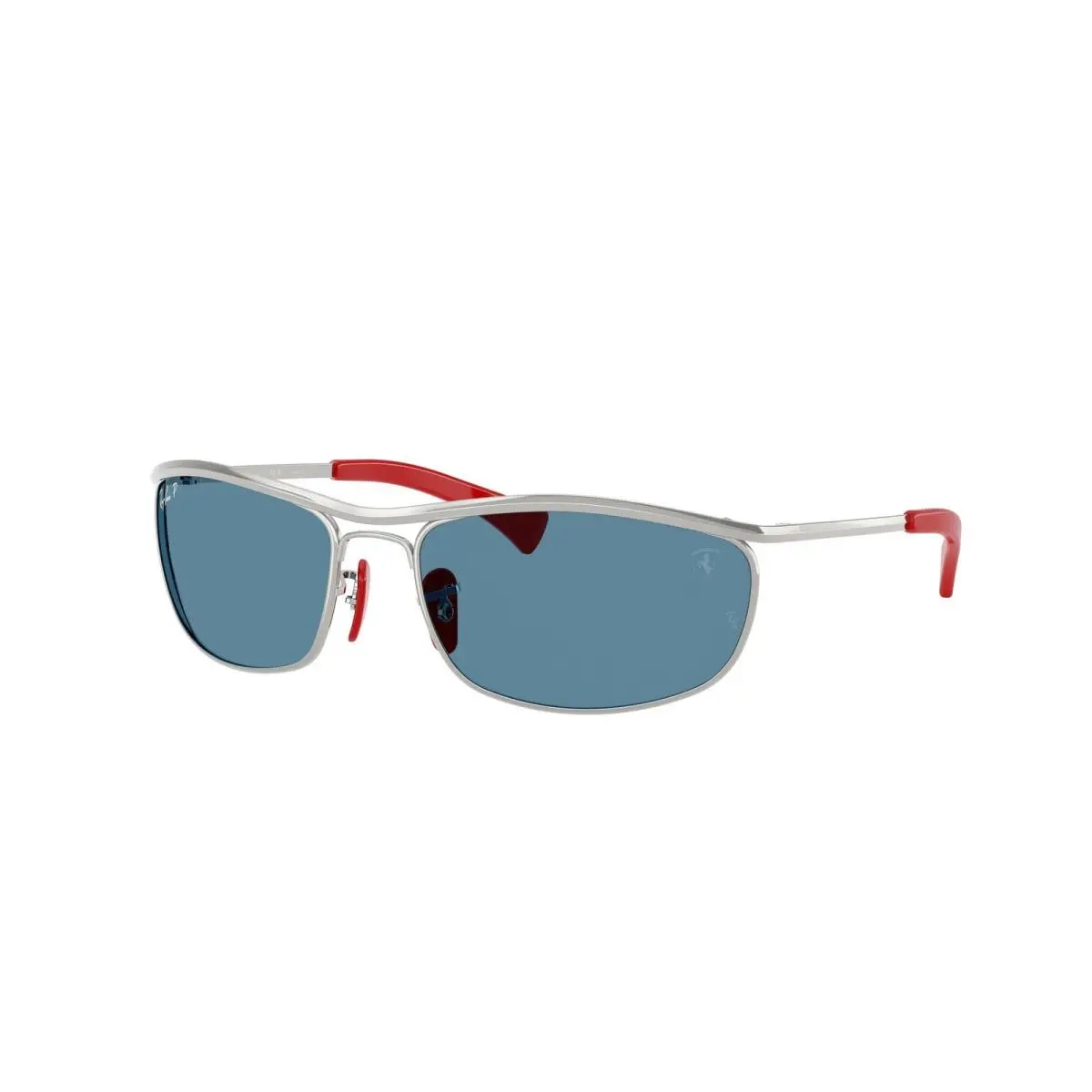 Ray-ban RB 3819 M Silver / Polar Blue F007S2 Size 62 Sunglasses by Ray-Ban